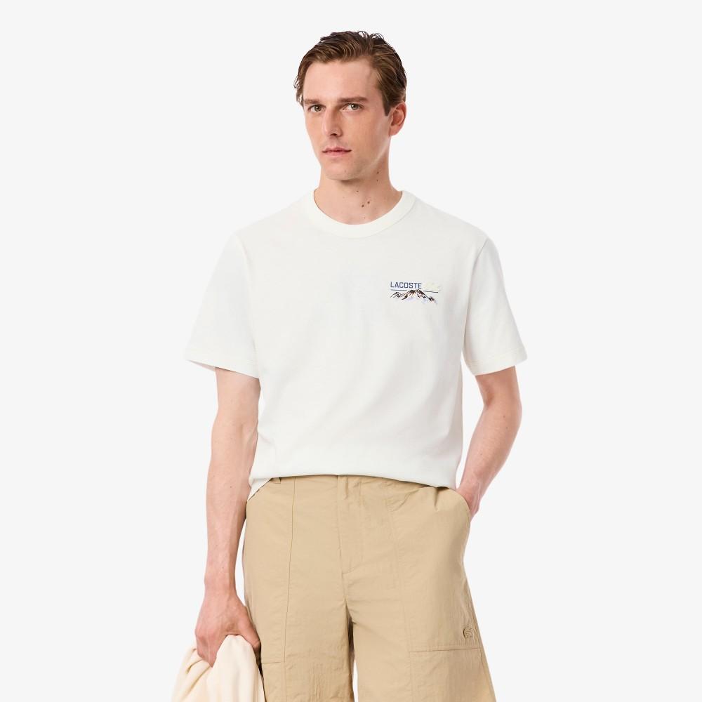 Lacoste Men's Mountain Back Graphic Short-Sleeve T-shirt TH5825-55N70V