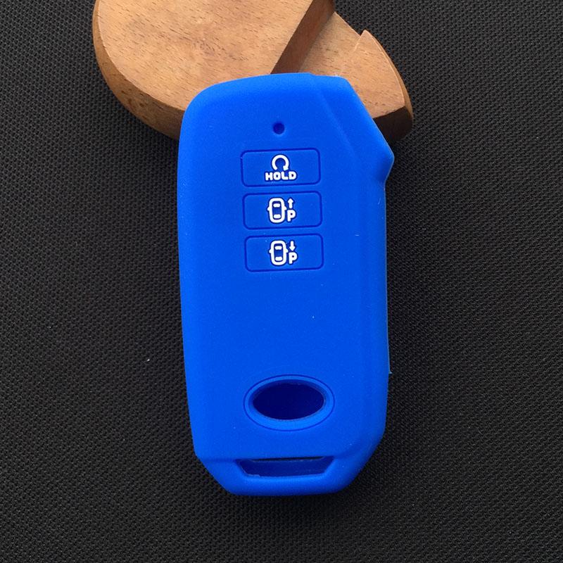 Silicone Key Cover Case Holder Protect for KIA K5 EV6 Dl3 Mq4 Grand Carnival Sorento Sedona Remote Keyless Car Accessories