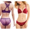 Top and Bottom Front Butterfly Super Beautiful Cleavage Adult Bust [W&C] Bra, Lace, Shorts, Set, Hook, 2-Color Set, Pattern, Busty, Breasts, Makeup,