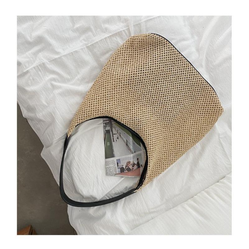 

Handwoven bags women s 2 new trendy tote bags straw bags versatile large-capacity shoulder bags trendy hot models