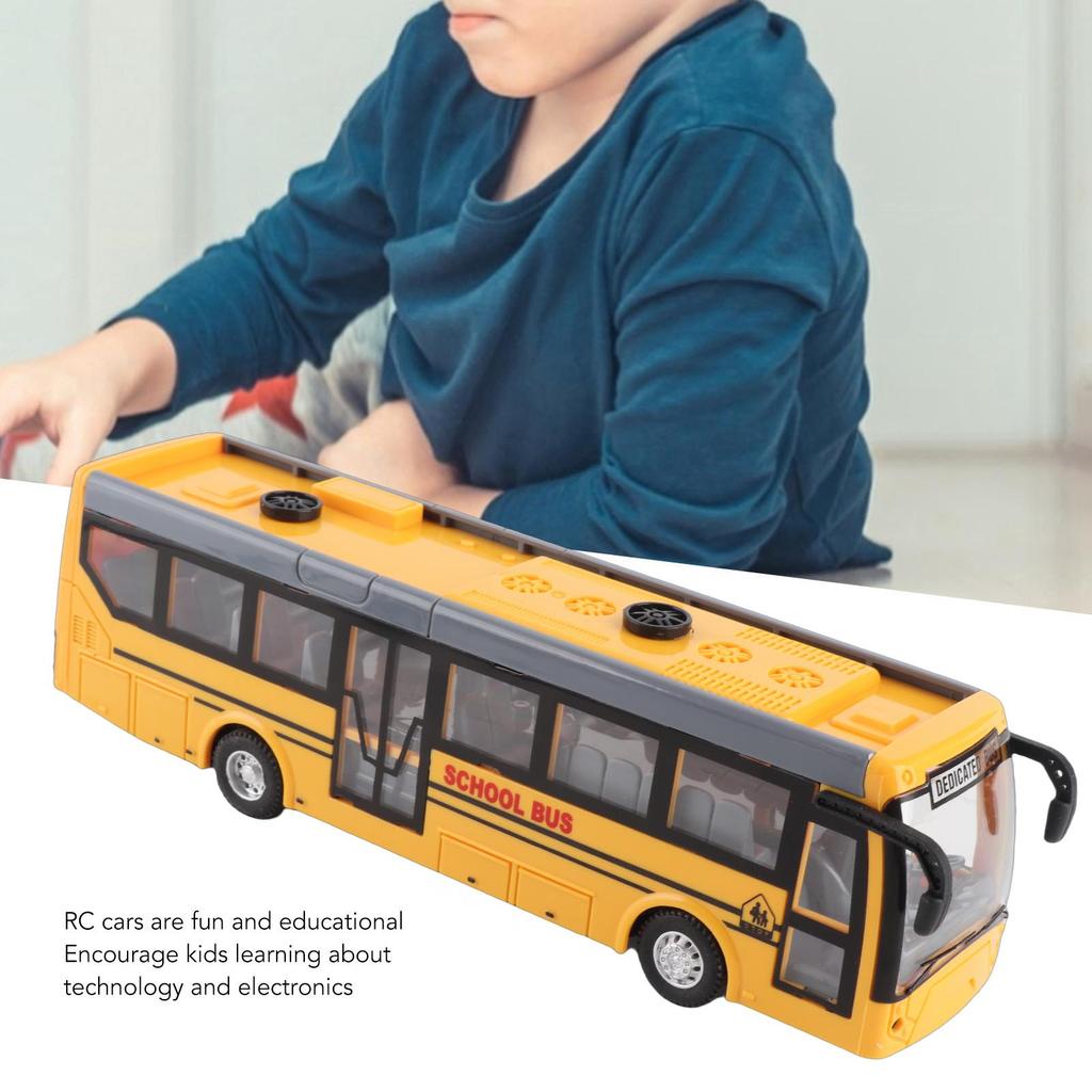 Remote Control Bus High Simulation All Directions Driving Re Able RC School Bus for Children