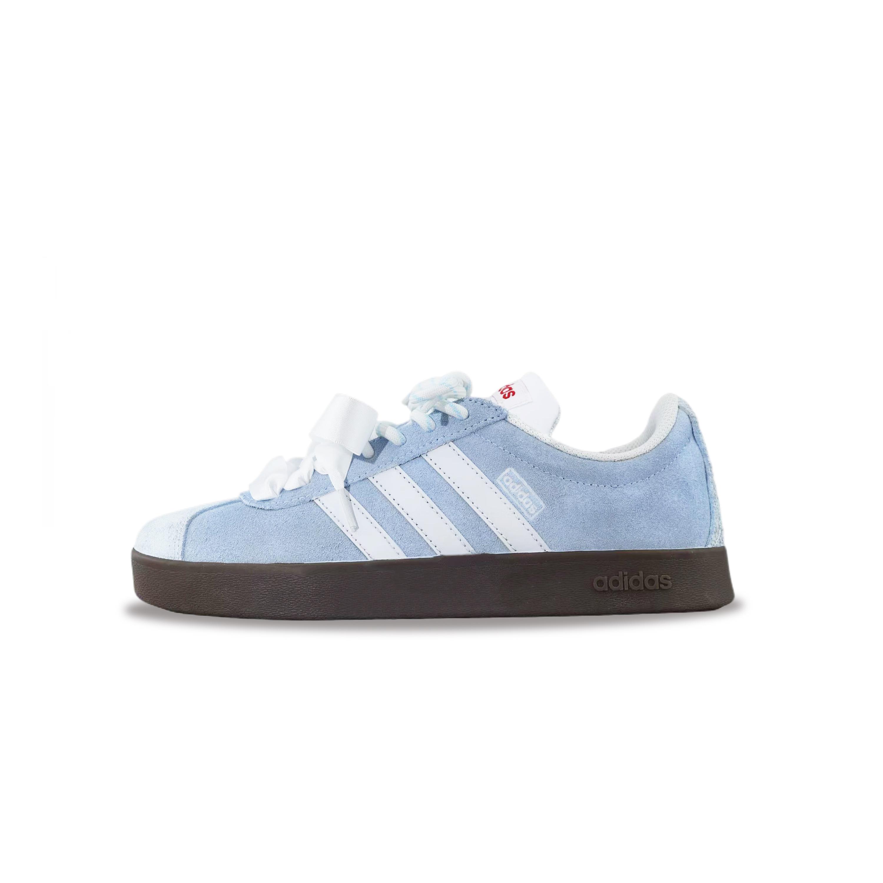 

Adidas VL COURT 2.0 Slip Resistant Abrasion Resistant Low top Skateboard Shoes Unisex Light Blue HQ1802(Team129-) 41⅓