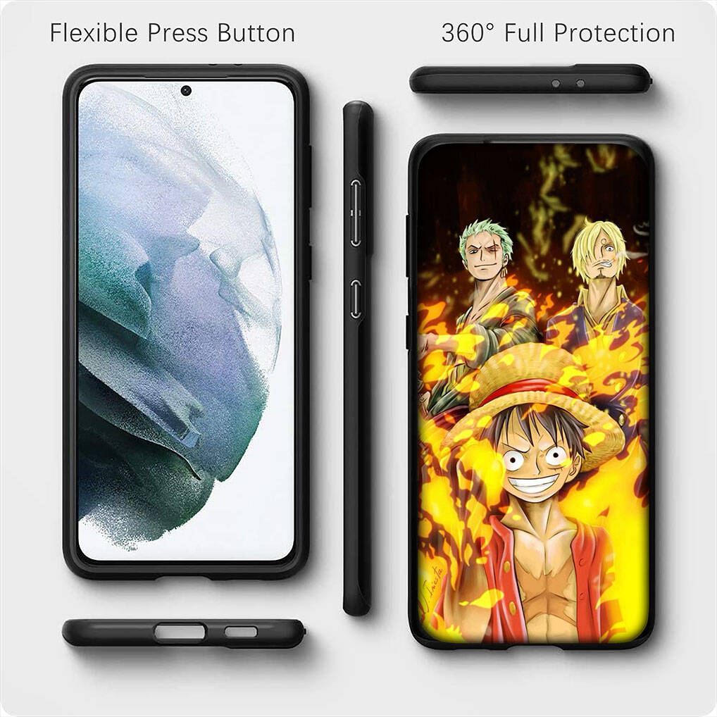 For Samsung Galaxy S25 S24 S23 iPhone 17 16 15 Xiaomi Redmi Note 14 13 12 11 Plus Pro Max Case Comics One Piece Luffy Tony Chopper OPPO Huawei Cover