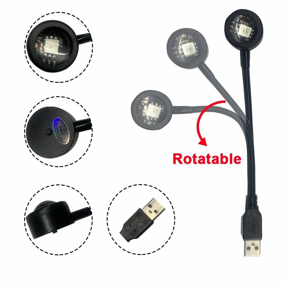 LED Sonnenuntergangslampe Nachtlichter USB Projektor Geburtstagsfeier Dekoration Stimmungsleuchten für Schlafzimmer Wohnzimmer Wand Fotografie