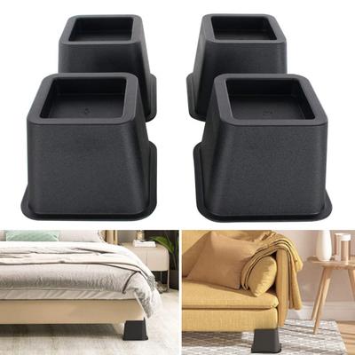 4/6 ks Heavy Duty Bed Židle Stoháčky Nábytek Podložky Nohy Protiskluzové Odolné proti opotřebení Snadná instalace Stojan na pohovku