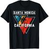 California Santa Monica Beach Summer Vacation T-Shirt(3)