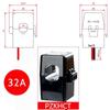 Peacefair Switchable Split-core Current Transformer Circuit Breaker (32A, 100A, 200A, 300A)