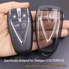 Ultra-Thin Clear Key Cover for Chang'an CS75/CS75 Plus (2020-2025 Models)