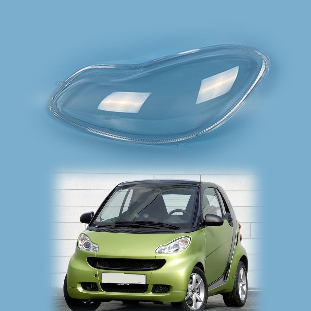 

For Mercedes-Benz Smart Fortwo For two W451 2009-2015 Headlight Shell Transparent Mask Lens Replace The Original Lampshade Left side