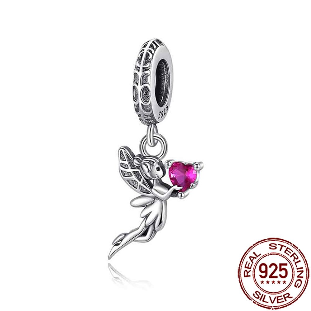 New Charms Copper Dream Catcher Cross Clover Angle Wing Heart Beads Fit Origina Bracelet Necklace Diy Jewelry