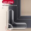Right Angle Glass Anti-Collision Corner Protector for Inward Opening Windows