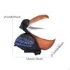 Pelikanskulptur Tierfigur Moderne Kreative Schreibtischdekoration Schreibtischablage für Esszimmer