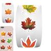Autumn Stickers Leaves Laser Stickers Waterproof Sealing Sticker Phone Scrapbook Gifts DIY Labels Autumn Halloween Home Decor