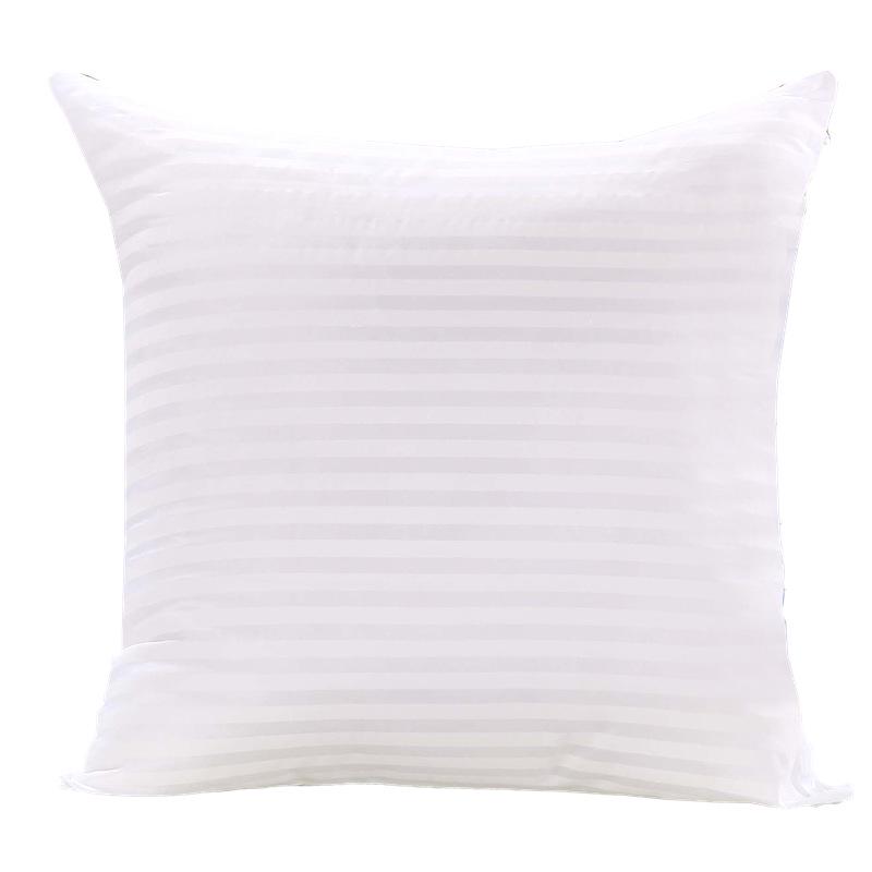 Brushed Fabric Square Lumbar Pillow Core with PP Cotton
