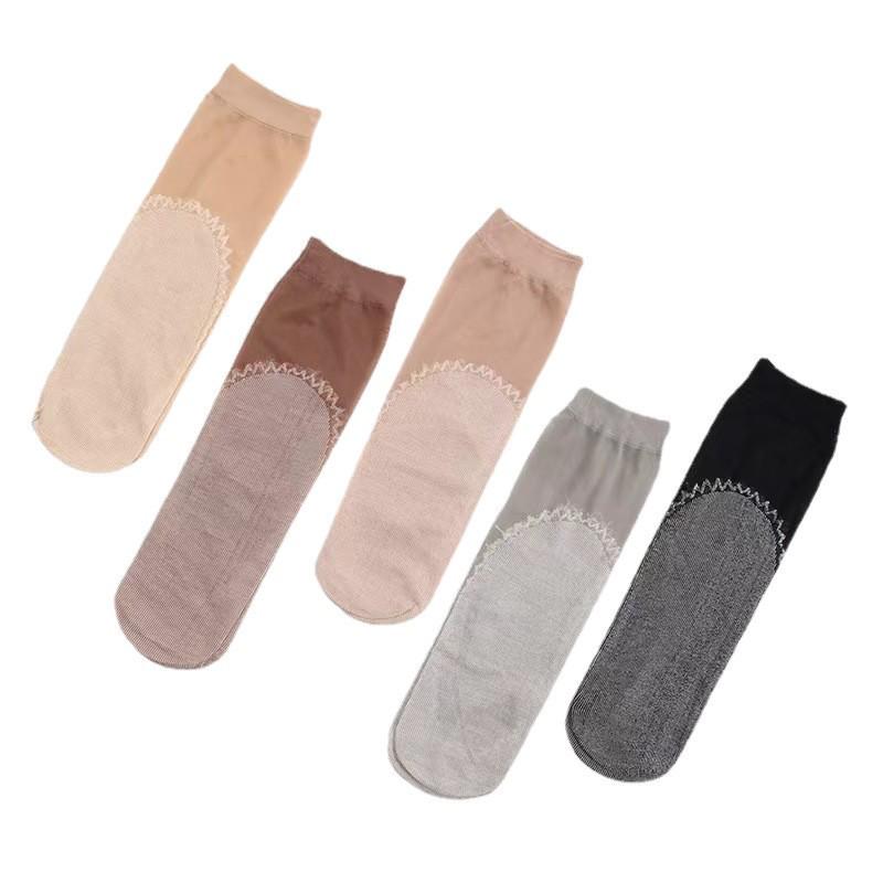 Summer Sheer Cotton Short Stockings: Anti-snag, Anti-slip, Breathable, Sweat-absorbing, Odor-resistant - Now In Stock