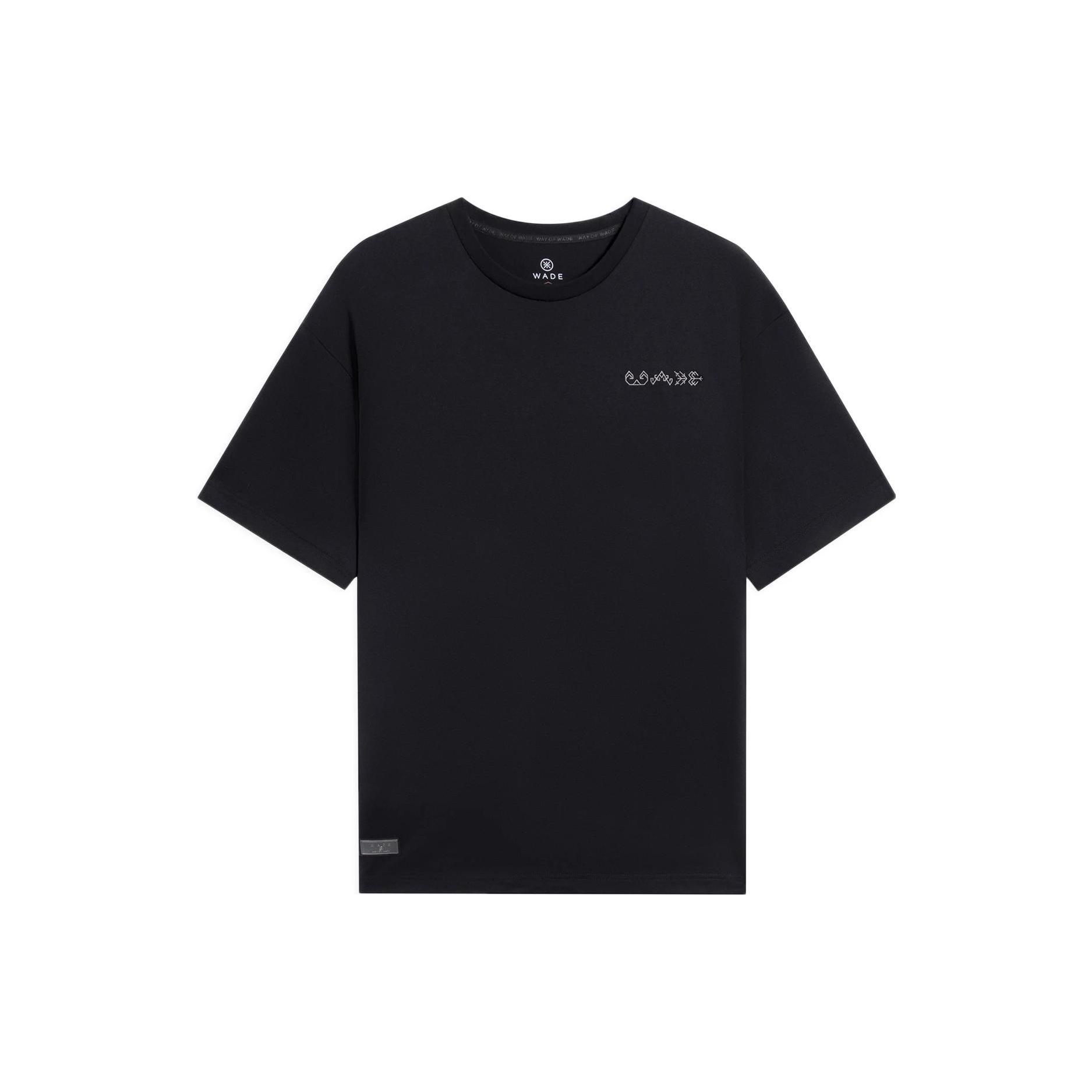Li-Ning Way Of Wade Small Graphic T-shirt  Black  Men s AHSS805-1 L
