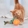 Interactive Cat Ball Toy With Sound Automatic Moving Ball Cat Toy Robotic Kitten Toy Cat Moving Toy Cat Scratcher Toy