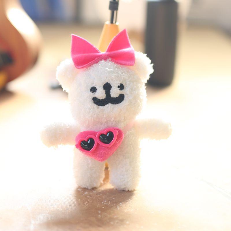 Cute Cute Puppy Pendant Plush Toy Doll Cartoon School Bag Hanging Decoration Keychain Doll Doll