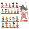 Dragon Ball Son Goku Figure Model Toy 7-7.5cm Plastic Collectible