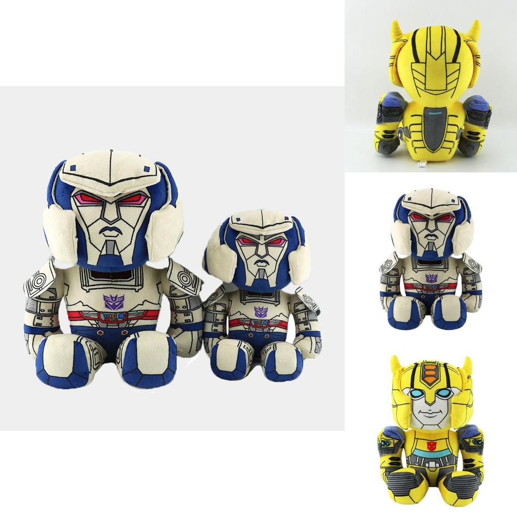 Adorable Bumblebee Transformers Plush Doll Soft Toy Robot Birthday Gift For Kids