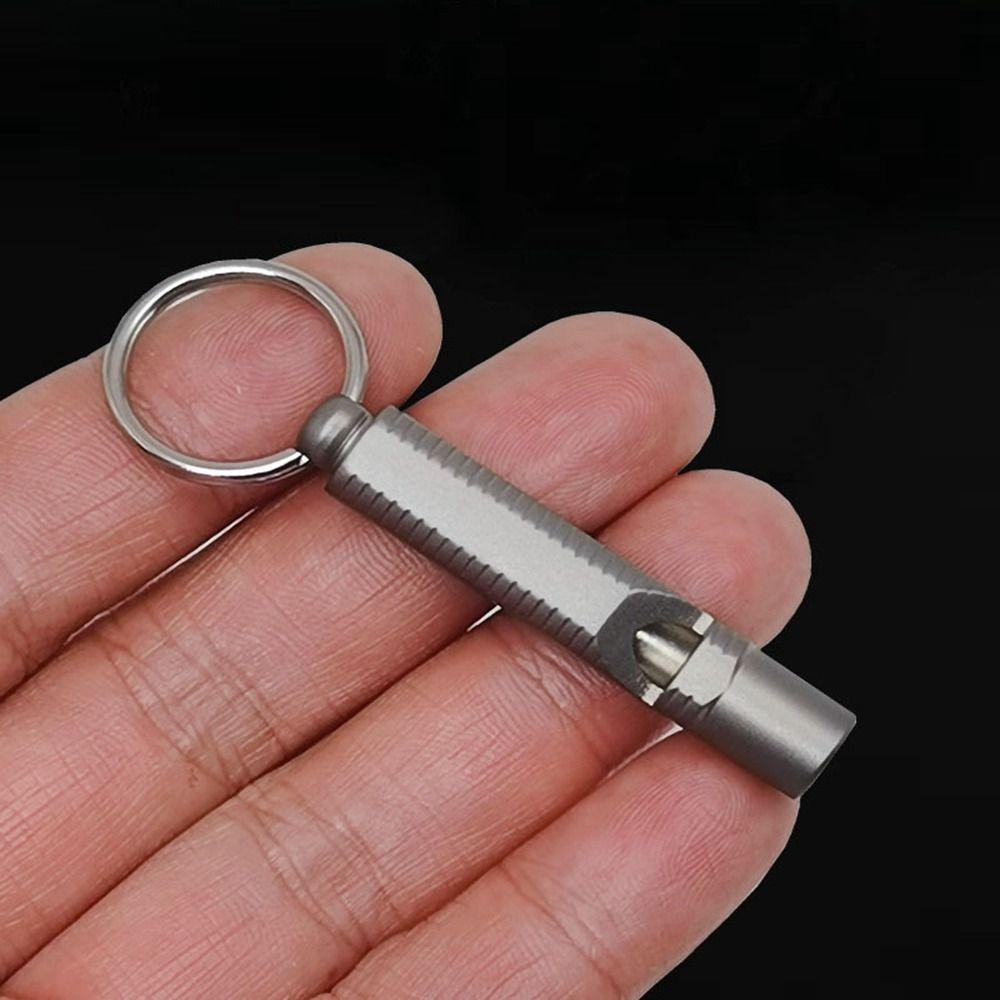 Mini Loud Lightweight Whistle Multistyles Emergency Exploring Accessories  Outdoor EDC Tool