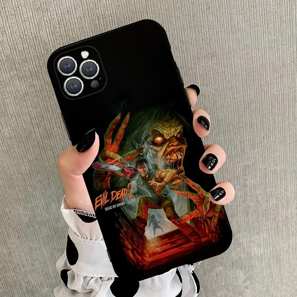 

Horror Movie E-Evil Dead Phone Case For iPhone 15,14,13,12,11,Plus,Pro Max,XS,X,XR,SE,Mini,8,7 Soft Silicone Black Cover iPhone11PRO