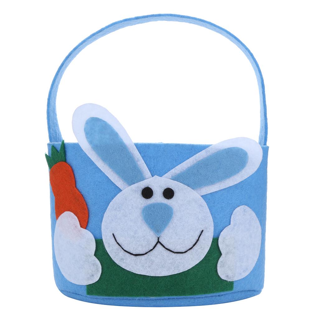 Easter Bunny Gift Bag Rabbit Candy Bag Creative Present Home Accessory 