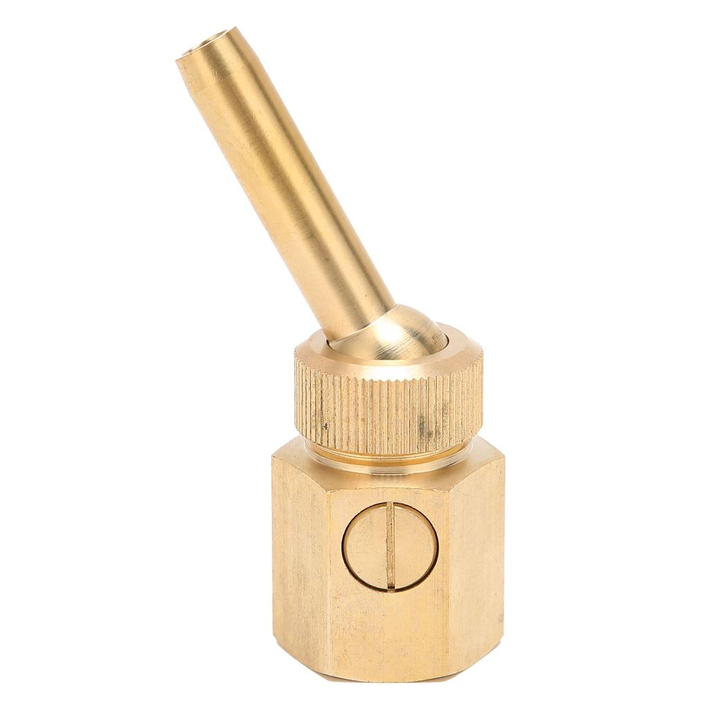 Female Thread Fountain Nozzle Brass Adjustable Water Spray Head with Valve for Pond3 4 25mm