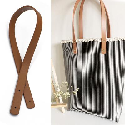 23in Shoulder Strap Replacement Handbag Tote Bag Belts Armpit Bags PU Strap for DIY Lady Purse Shoulder Bag with Holes