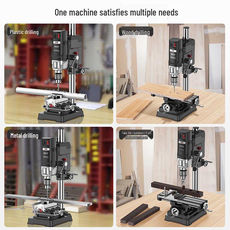 High-Power Japanese Bench Drill: Compact, Multifunctional & Precision Drilling Machine, 220V