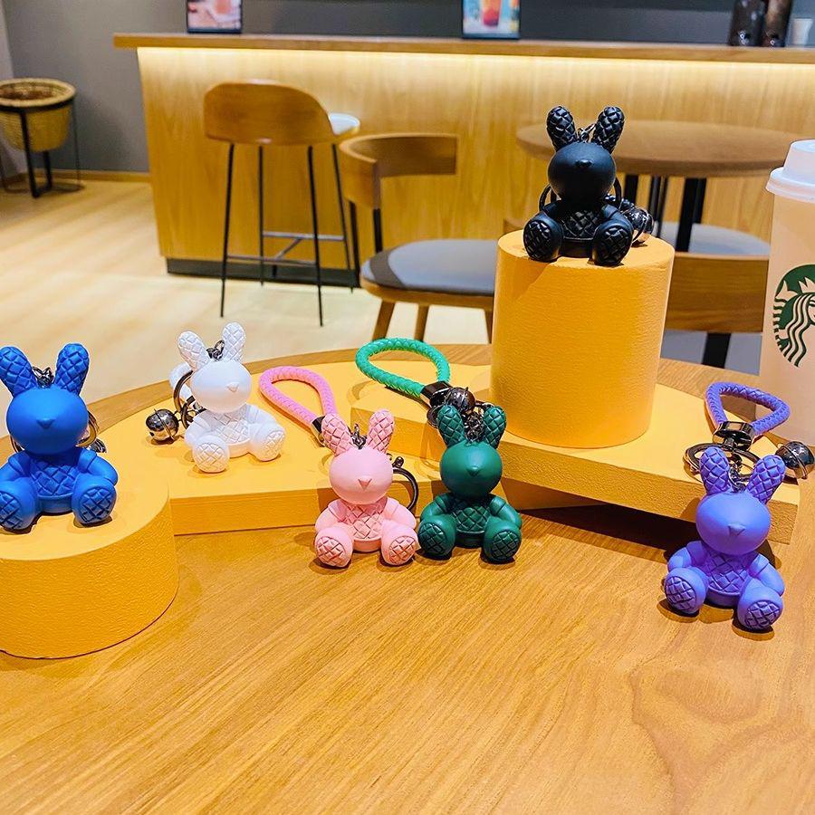 2023 Exquisite Rabbit Keychain: Cute Cartoon Doll Charm for Women’s Car Keys