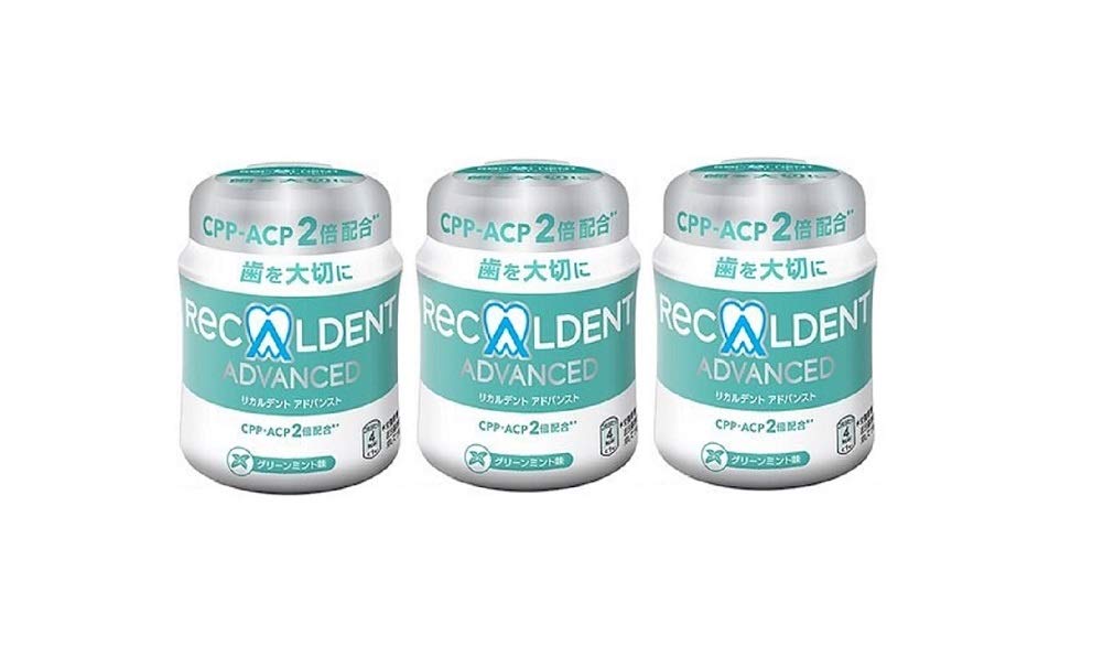 

RECALDENT Dental 140 г Бутылка 3 Жвачки, (Зеленая мята, Считать)