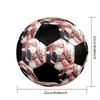 Pallone da Calcio Colorato Cucito a Macchina PVC Misura 5 Pronto per Allenamento di Squadra e Competizione Resistente Alto Rimbalzo Raffreddamento Regalo Sportivo