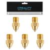 Creality Original CR-6 SE/Ender 3 S1 Brass Nozzles Hotend Extruder Nozzles forEnder 3 S1 Pro/S1 Plus/V2 Neo/Neo 3D Printer Parts