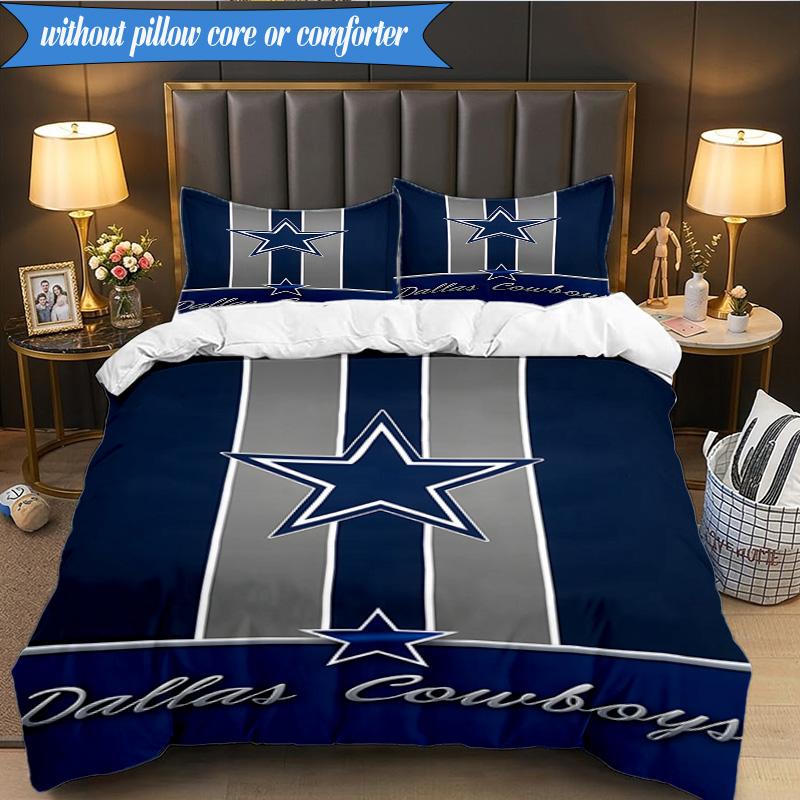 American Flag Cowboys 3pcs Bedding,Including 1pc Duvet Cover And 2pcs Pillowcases Perfect for Christmas,Ideal for Bedroom, Dormitory