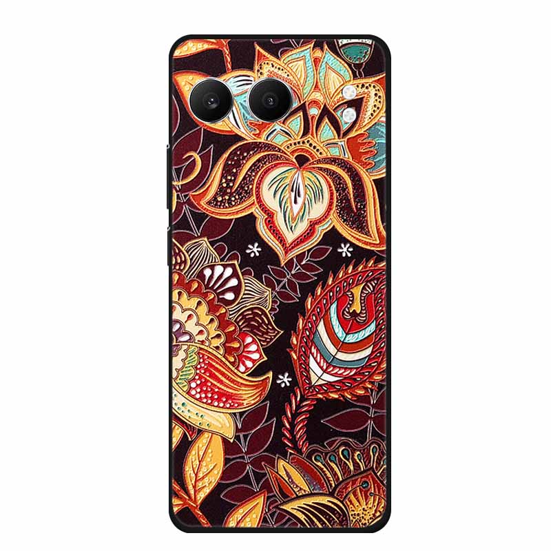Θήκη 3D Ανάγλυφη Για Κινητό OnePlus Nord 4 Θήκη Τηλεφώνου Ανάγλυφα Λουλούδια Σιλικόνη Μαλακό Πίσω Κάλυμμα Για OnePlus Nord 4 Θήκη Nord4 Funda Coque