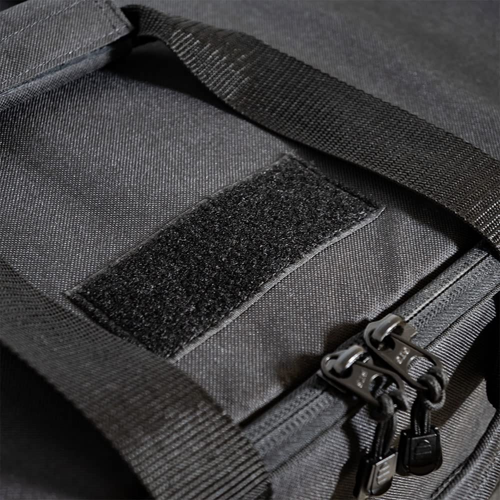 WHATNOT Foldable Gear Container Tool 620mm Wide x 400mm Deep x 380mm Bag, Black, High, GC-01-BK