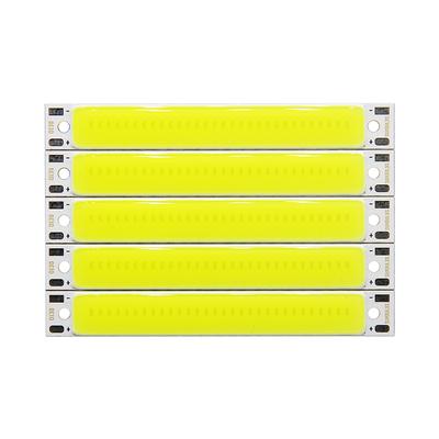 3V 3.7V Dc 60Mm 8Mm Led Cob Strip 3W Warm Cold White Blue Red Cob Led Light Source For Diy Bicycle Work Lamp