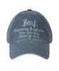 BAUF B Vintage Washed Ball Cap [Washed Navy]