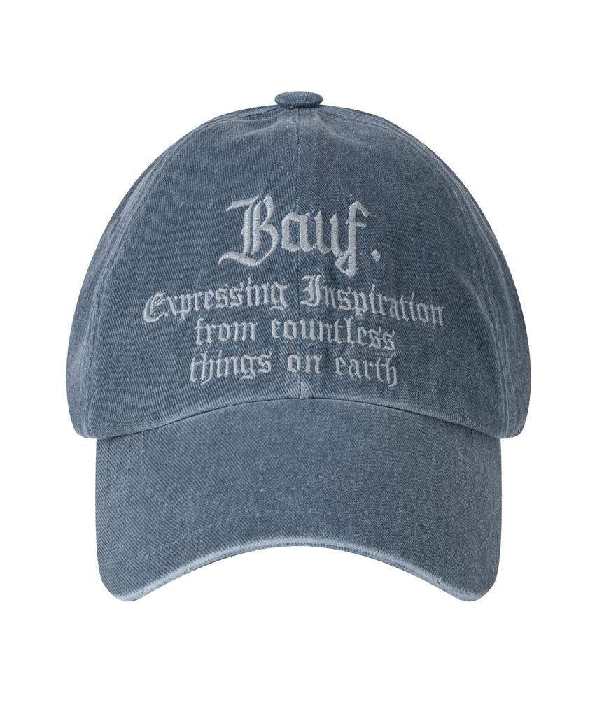 BAUF B Vintage Washed Ball Cap [Washed Navy]