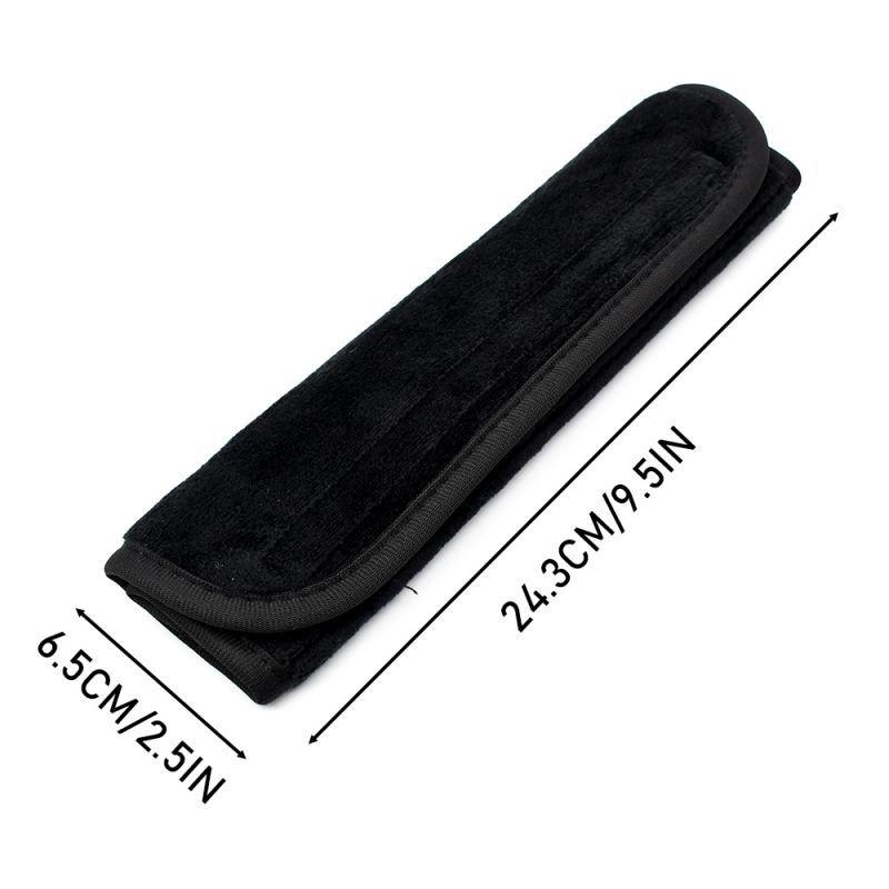 1/2Pcs Car Seat Belt Shoulder Pad Cover Soft Plush Protector For Kids Adults Comfortable Safety Cushion Sleeve Car Accessories