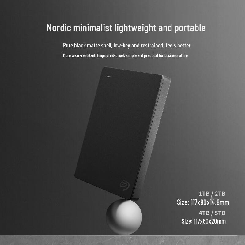 Seagate Expansion 5TB Portable External Hard Drive