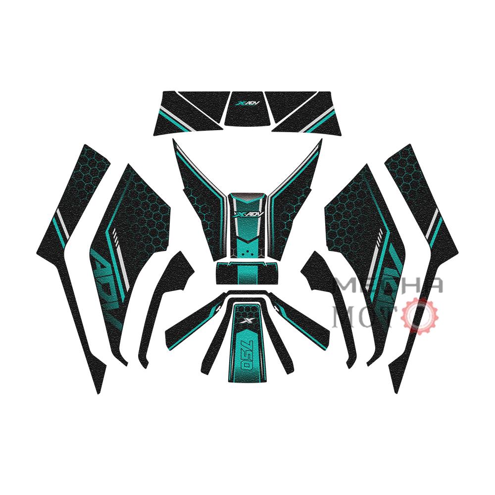 X ADV 750 2023 Accessories Full Graphic Kit for XADV 750 X-ADV 750 2021 2022 2024 Anti-slip Thickened Armor Patch Sticker