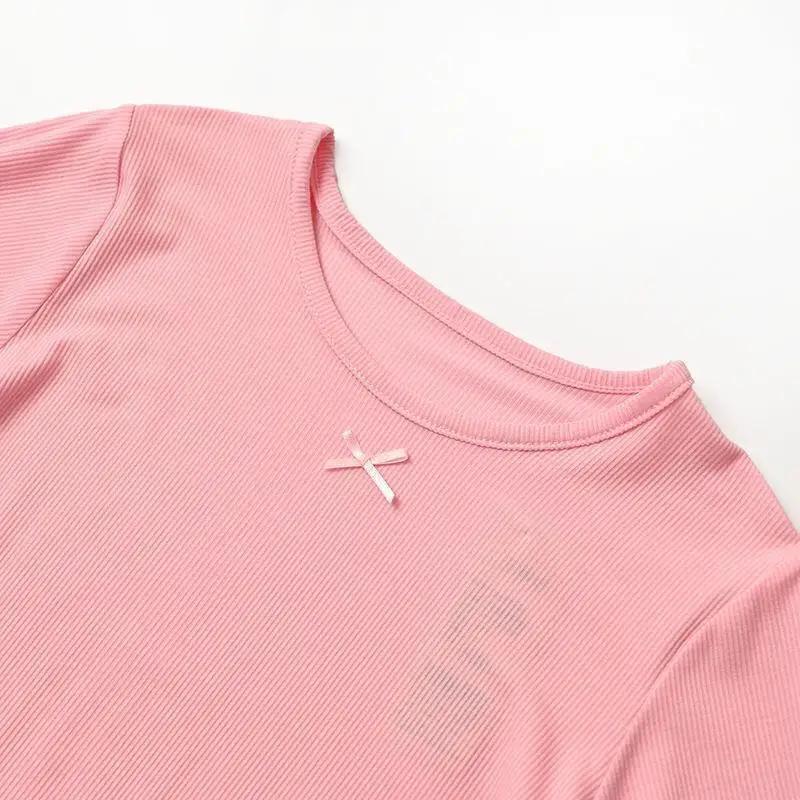 Girls Ice Silk Set Thin Children Homewear Clothes Summer Kids Short Sleeve Children Sets Girl Pajamas Outfit