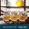 ZISIZ Creative European Handmade Whiskey Glass Set