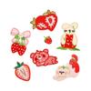 7Pcs Animal Iron On Fabric Patches Adhesive Embroidery Applique For Jackets Backpacks Clothing Decoration Sewing Craft