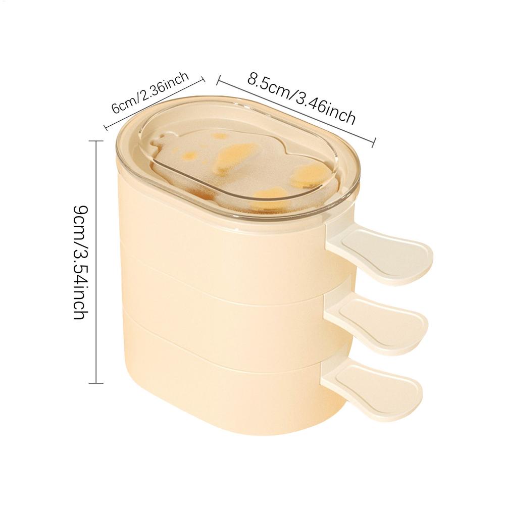 Ice Molds Reusable Ice Cream Tray Reusable Homemade For Dessert Chocolate Juices Purees & Applesauce Fun Treat