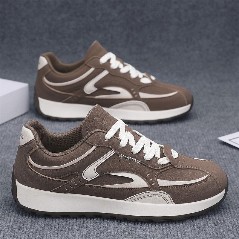 Shoes autumn new low-top wear-resistant board shoes youth outdoor leisure sports moral training shoes