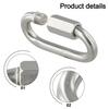 316 Stainless Steel Quick Link Chain Connector for Yachts and Diving Activities