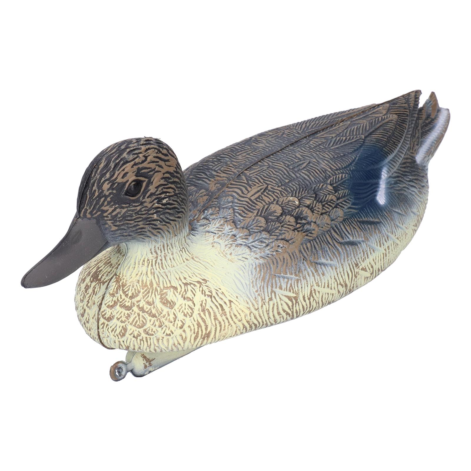 

Plastic Simulation Duck Lifelike Duck Decoration Hunting Decoy for Garden 34.5 x 13cm